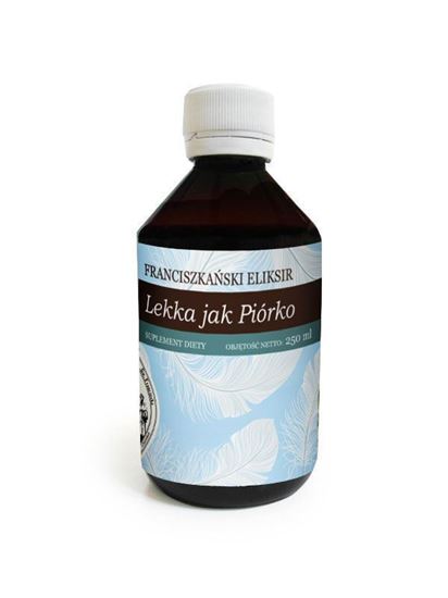 Obrazek Franciszkański Eliksir Lekka jak Piórko 250 ml