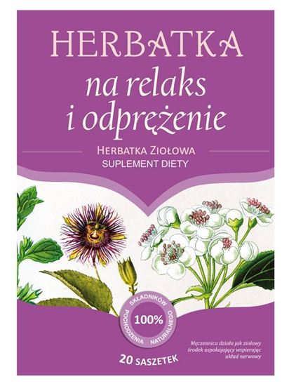 Obrazek Herbatka Ziołowa NA RELAKS I ODPRĘŻENIE 20x5 g