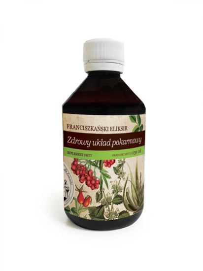 Obrazek Franciszkański Eliksir Zdrowy Układ Pokarmowy 250 ml