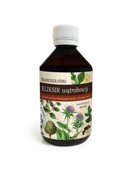 Obrazek Franciszkański Eliksir Wątrobowy 250 ml
