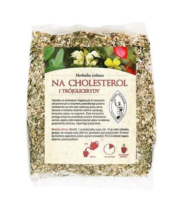 Obrazek Herbatka Ziołowa NA CHOLESTEROL I TRÓJGLICERYDY 100 g