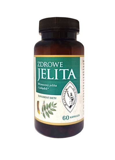 Obrazek ZDROWE JELITA wzmocnij jelita i żołądek 60kaps.