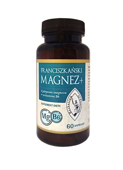 Obrazek Franciszkański Magnez + B6 60 kaps.