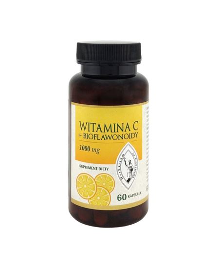 Obrazek WITAMINA C +  BIOFLAWONOIDY 1000 mg 60 kaps.