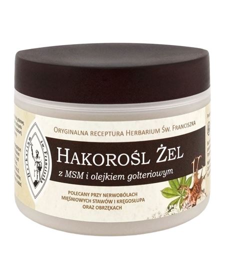 Obrazek Franciszkański ŻEL HAKOROŚL Z MSM i OLEJKIEM GOLTERIOWYM 250ml