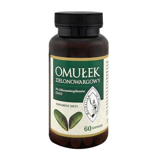 Obrazek OMUŁEK ZIELONOWARGOWY 60 kaps.