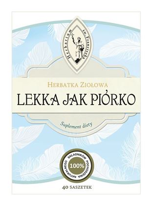 Obrazek Herbatka ziołowa LEKKA JAK PIÓRKO