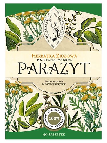 Obrazek Herbatka Ziołowa PARAZYT 40x3 g