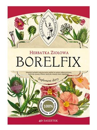 Obrazek Herbatka Ziołowa BORELFIX 40x3 g
