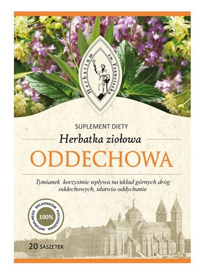 Obrazek Herbatka Ziołowa ODDECHOWA 20x5 g