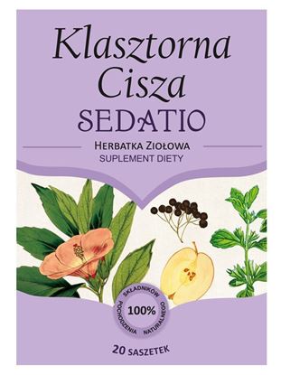 Obrazek Herbatka Ziołowa Klasztorna Cisza SEDATIO 20x5 g