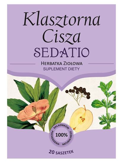 Obrazek Herbatka Ziołowa Klasztorna Cisza SEDATIO 20x5 g