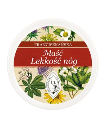 Obrazek Franciszkańska MAŚĆ LEKKOŚĆ NÓG 50g