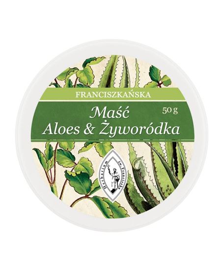 Obrazek Franciszkańska Maść Aloes & Żyworódka 50 g