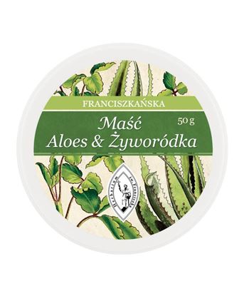 Obrazek Franciszkańska Maść ALOES & ŻYWORÓDKA 50g